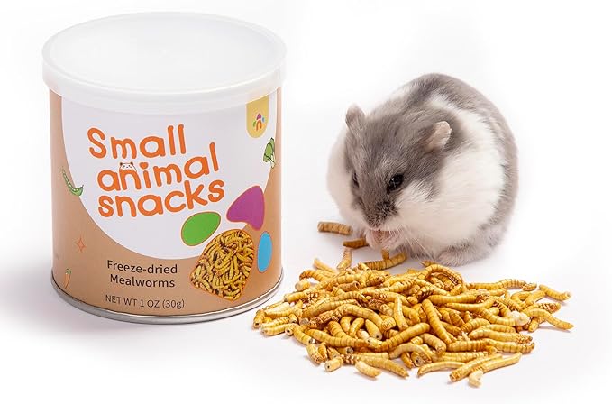 Niteangel Hamster Snack Toy - Natural treats for small animals for dwarf Syria robot hamsters, gerbils, rats or other small pets
