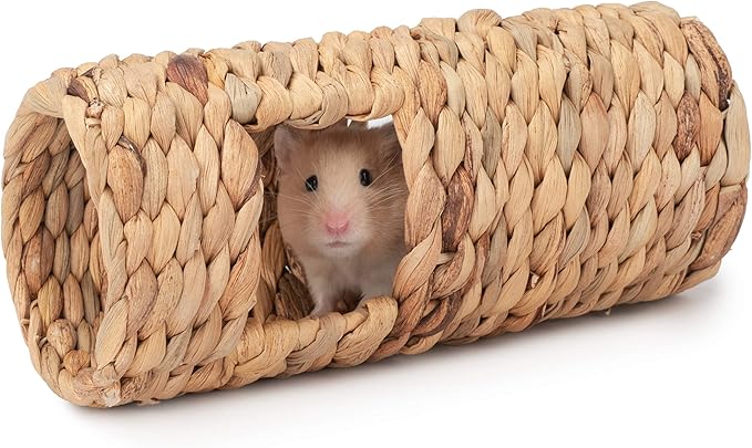 Niteangel Hamster Cardboard Paper Tunnel Set - DIY & Build Unique Tube Burrow as Hideout for Small Sized Animals Like Hamsters Mouse Gerbils Mice