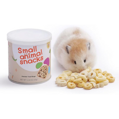 Niteangel Hamster Snack & Treats Toy - Small Animal Natural Treat Mix for Dwarf Syrian Robo Hamsters Gerbils Mice Lemmings Degus or Other Small-Sized Pets
