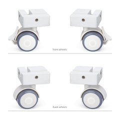 Niteangel Supplement Universal Wheel - Only Fits for Niteangel Vista Series - MDF Aspen Hamster Cage to Move Your Hamster Cage Simply (For Niteangel Vista - Oblique Opening Door)