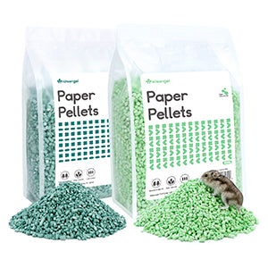 Niteangel Hamster Paper Pellets Bedding: - for Syrian Dwarf Hamsters Gerbils Mice Mouse Lemming Degus or Other Small-Sized Pets