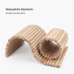 Niteangel Hamster Climbing Ladder Wooden Suspension Bridge for Small Animals