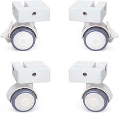 Niteangel Supplement Cage Wheels - Fits for Niteangel Bigger World - MDF Aspen Hamster Cage to Move Your Hamster Cage Simply