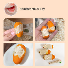 Niteangel Hamster Chew & Decor Toys: - for Syrian Dwarf Hamsters Gerbils Mice Lemming Degu or Other Small-Sized Pets