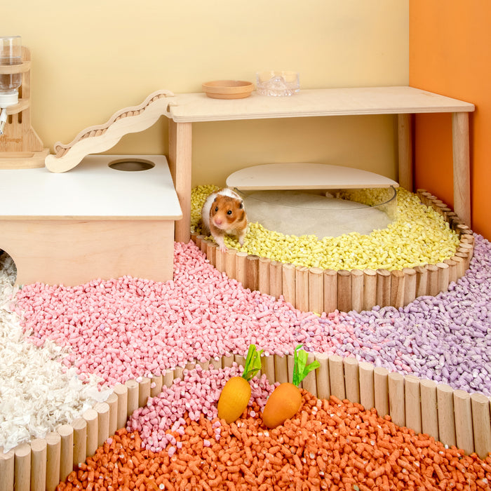 Niteangel Hamster Paper Pellets Bedding: - for Syrian Dwarf Hamsters Gerbils Mice Mouse Lemming Degus or Other Small-Sized Pets