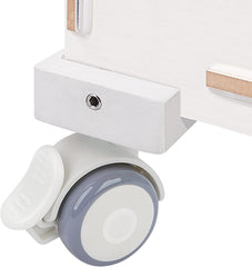 Niteangel Supplement Cage Wheels - Fits for Niteangel Bigger World - MDF Aspen Hamster Cage to Move Your Hamster Cage Simply