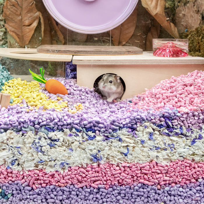 Niteangel Hamster Paper Pellets Bedding: - for Syrian Dwarf Hamsters Gerbils Mice Mouse Lemming Degus or Other Small-Sized Pets