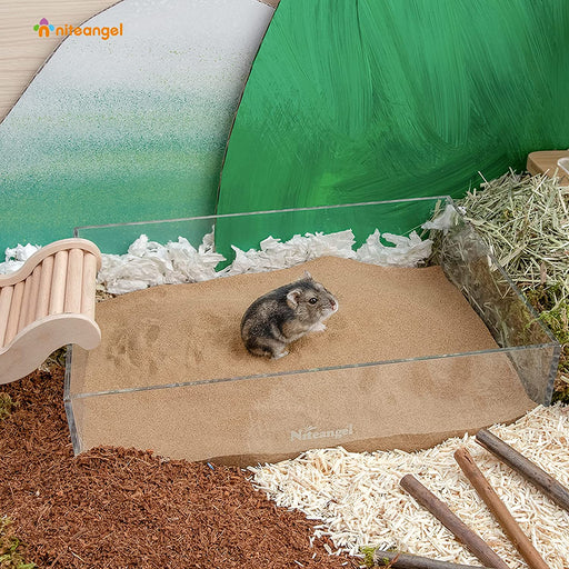 Niteangel Desert Bathing Desert Sand for Hamster Gerbil Mice Degu or Other Small Pets