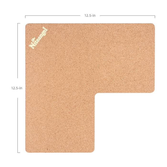 Niteangel Protective & Water-Repellent Cork Mat: - Suitable for The Top Platform of Multi-Chamber Maze House Designed