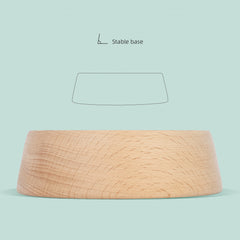 Niteangel Wooden Hamster Feeding Bowl - Small Animal Food Dish for Dwarf Syrian Hamsters Gerbils Mice Degus or Other Similar