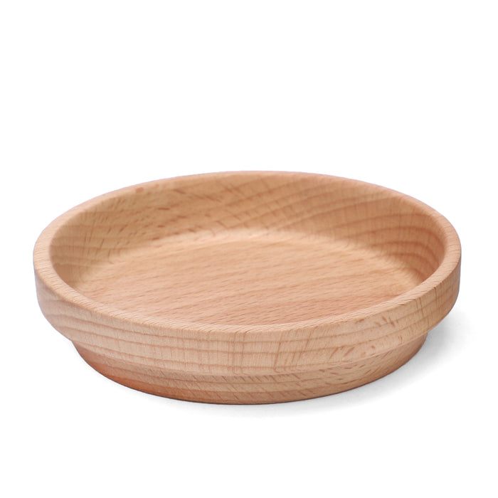 Niteangel Natural Wooden Food Source for Hamsters Beech Wood Bowl