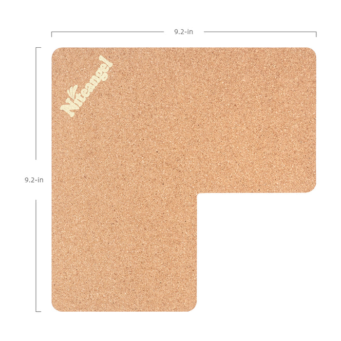 Niteangel Protective & Water-Repellent Cork Mat: - Suitable for The Top Platform of Multi-Chamber Maze House Designed