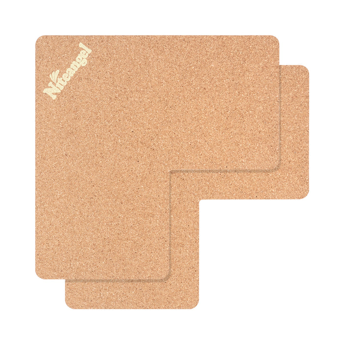 Niteangel Protective & Water-Repellent Cork Mat: - Suitable for The Top Platform of Multi-Chamber Maze House Designed