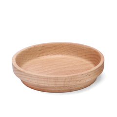 Niteangel Natural Wooden Food Source for Hamsters Beech Wood Bowl