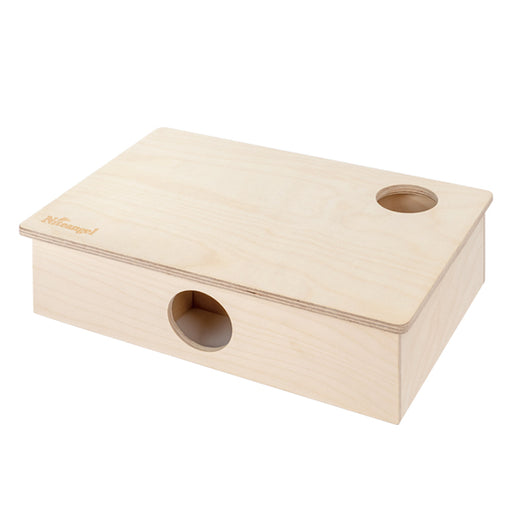 Niteangel Large Wooden Multi-Chamber Hideout for Dwarf and Syrian Hamsters