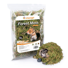 Niteangel Forest Moss Soft Natural Moss Bedding Nesting for Small Pet