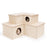 Niteangel Wooden 3-Chamber 2-Chamber Hideout for Dwarf and Syrian Hamsters