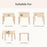 Niteangel Set of Beech Stilts for Elevating & Safely Setting Multi-Chamber Series Maze House
