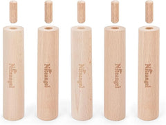 Niteangel Set of Beech Stilts for Elevating & Safely Setting Multi-Chamber Series Maze House