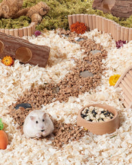 Niteangel Hamster Snack & Treats Toy - Small Animal Natural Treat for Dwarf Syrian Robo Hamsters Gerbils Mice Lemmings Degus or Other Small-Sized Pets