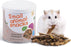 Niteangel Hamster Snack Toy - Natural treats for small animals for dwarf Syria robot hamsters, gerbils, rats or other small pets