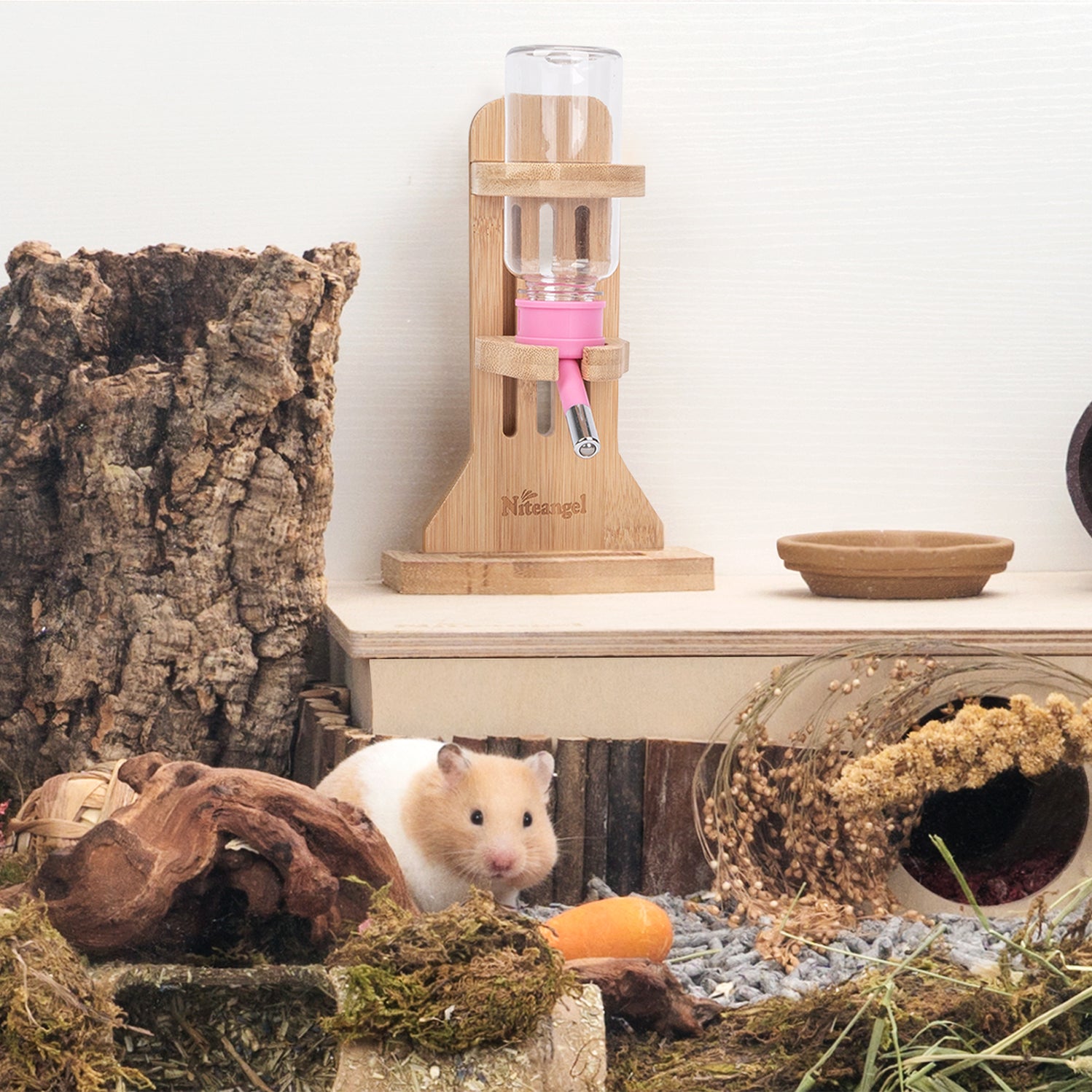 Niteangel Water Bottle with Stand for Small pet Rodents — Niteangel Pet