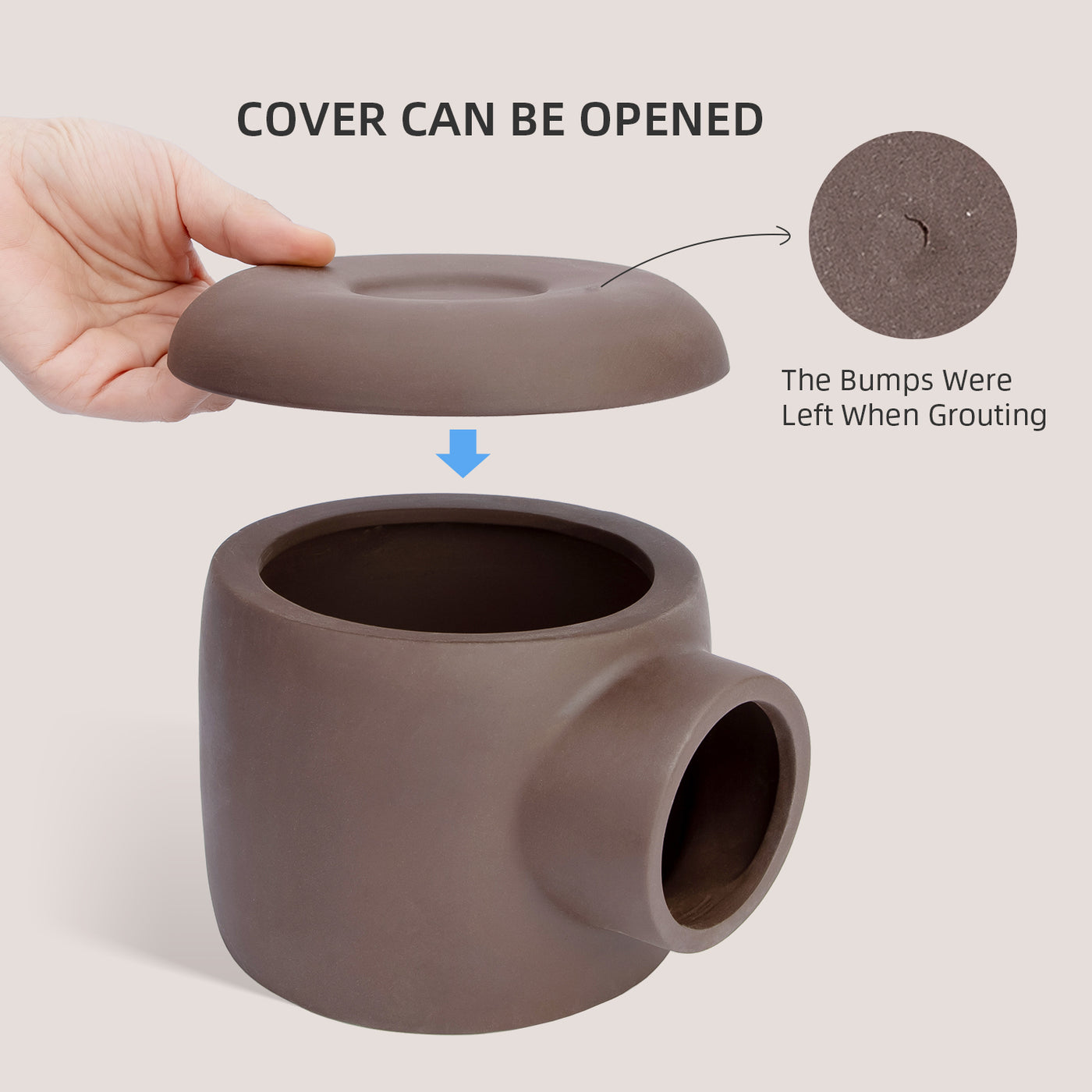 Image showcasing Niteangel Ceramic Hamster Tunnel & Tubes Hideout: for Dwarf Robo Syria ...
