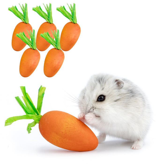 Niteangel Hamster Chew & Decor Toys: - for Syrian Dwarf Hamsters Gerbils Mice Lemming Degu or Other Small-Sized Pets