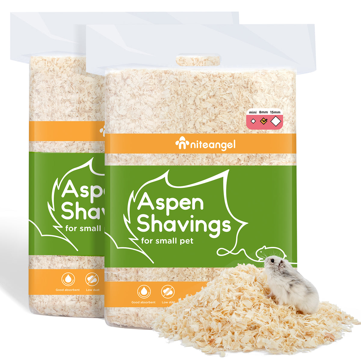 Aspen shavings on sale for hamsters