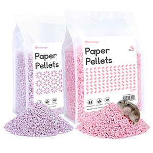 Niteangel Hamster Paper Pellets Bedding: - for Syrian Dwarf Hamsters Gerbils Mice Mouse Lemming Degus or Other Small-Sized Pets