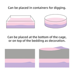 Niteangel Hamster Paper Pellets Bedding: - for Syrian Dwarf Hamsters Gerbils Mice Mouse Lemming Degus or Other Small-Sized Pets