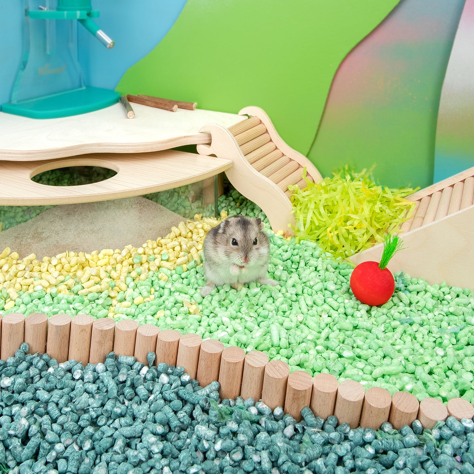 Niteangel Hamster Paper Pellets Bedding for Syrian Dwarf Hamsters G — Niteangel Pet