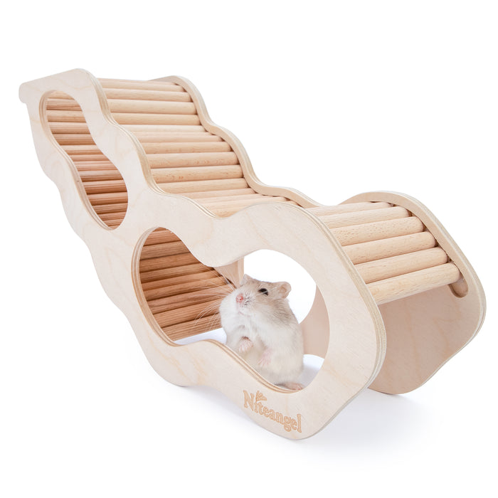 Niteangel Hamster Underground Tunnel w/ Climbing Ladder for Hamsters Gerbils Mice or Similar-Sized Pets