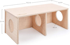 Niteangel Hamster Secret Peep Shed 2-Chamber Hideout & Tunnel Exploring Toys