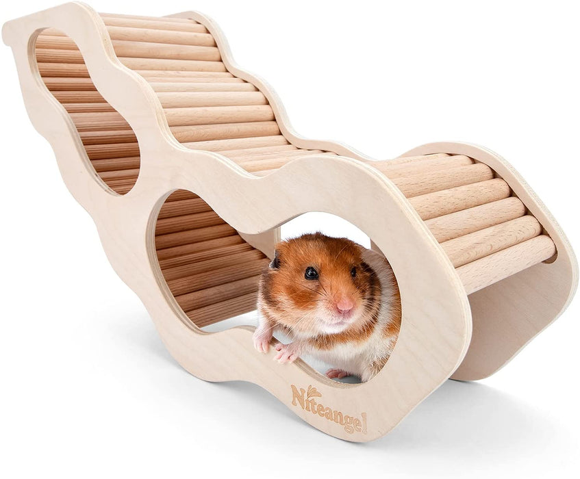 Niteangel Hamster Underground Tunnel w/ Climbing Ladder for Hamsters Gerbils Mice or Similar-Sized Pets
