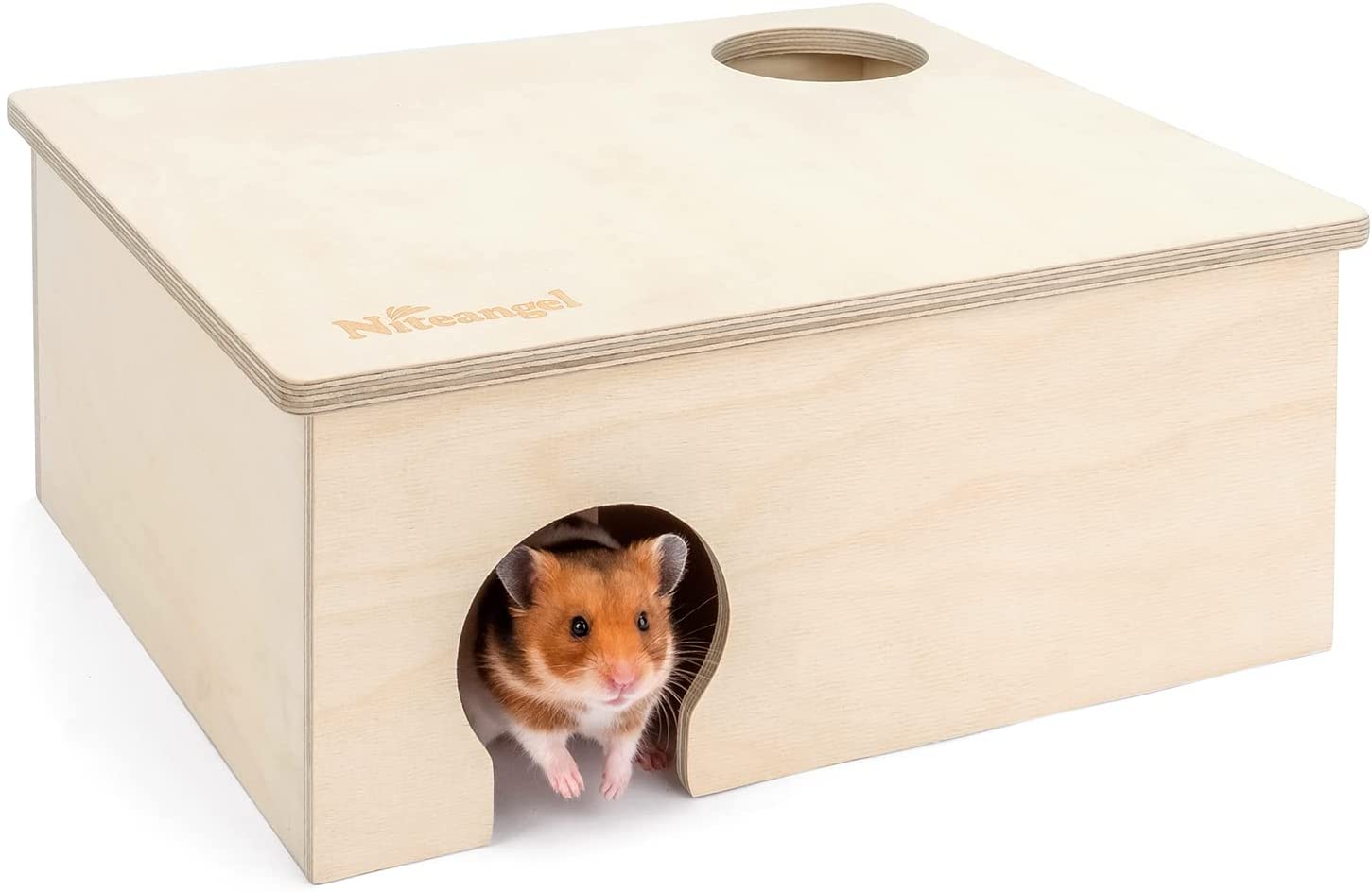 Niteangel 3-Chamber Hideout For Hamsters & Mice