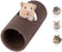 Niteangel Ceramic Hamster Tunnel & Tubes Hideout: for Dwarf Robo Syrian Hamsters Mice Rats or Other Small Animals