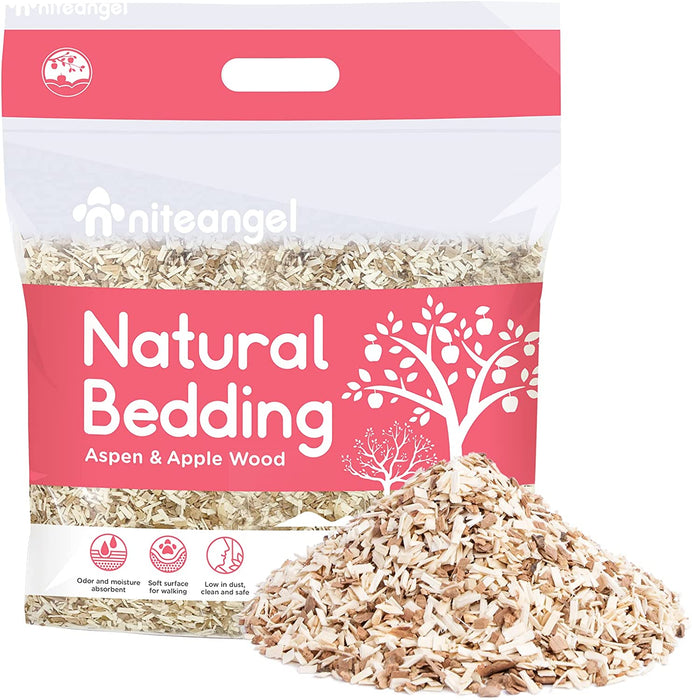 Niteangel Cozy Mix Natural & Soft Hamster Bedding for Syrian Dwarf Hamsters Gerbils Mice Degus or Other Small-Sized Pet