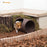 Niteangel Ceramic Hamster Tunnel & Tubes Hideout: for Dwarf Robo Syrian Hamsters Mice Rats or Other Small Animals