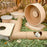 Niteangel Hamster Cardboard Paper Tunnel Set - DIY & Build Unique Tube Burrow as Hideout for Small Sized Animals Like Hamsters Mouse Gerbils Mice