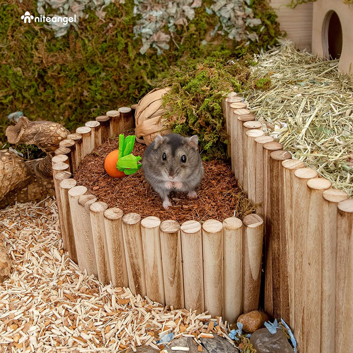 Niteangel Small Animal Climbing Toys - Suspension Bridge Ladder for Hamsters Gerbils Mice Rats or Other Small Pets