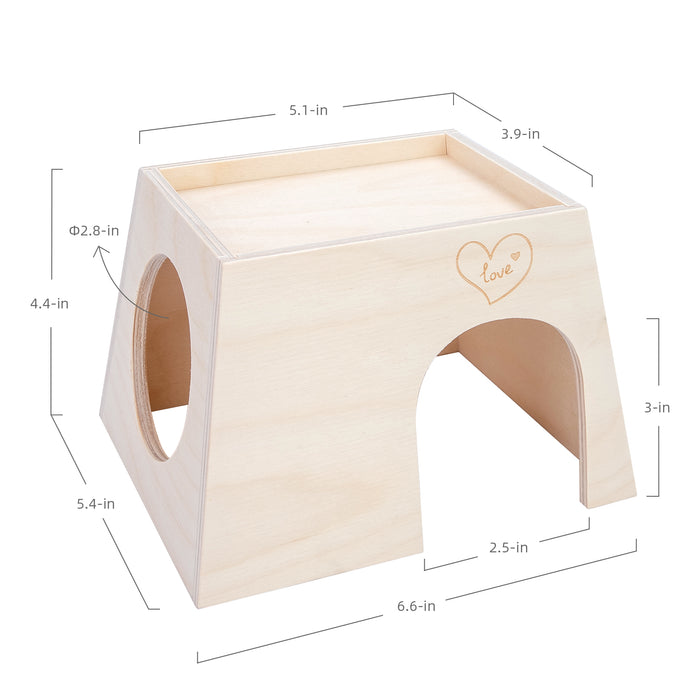 Niteangel Woodland Small Animal Hideout:- for Dwarf Syrian Hamsters Gerbils Mice Rats Degus or Other Similar-Sized Pets