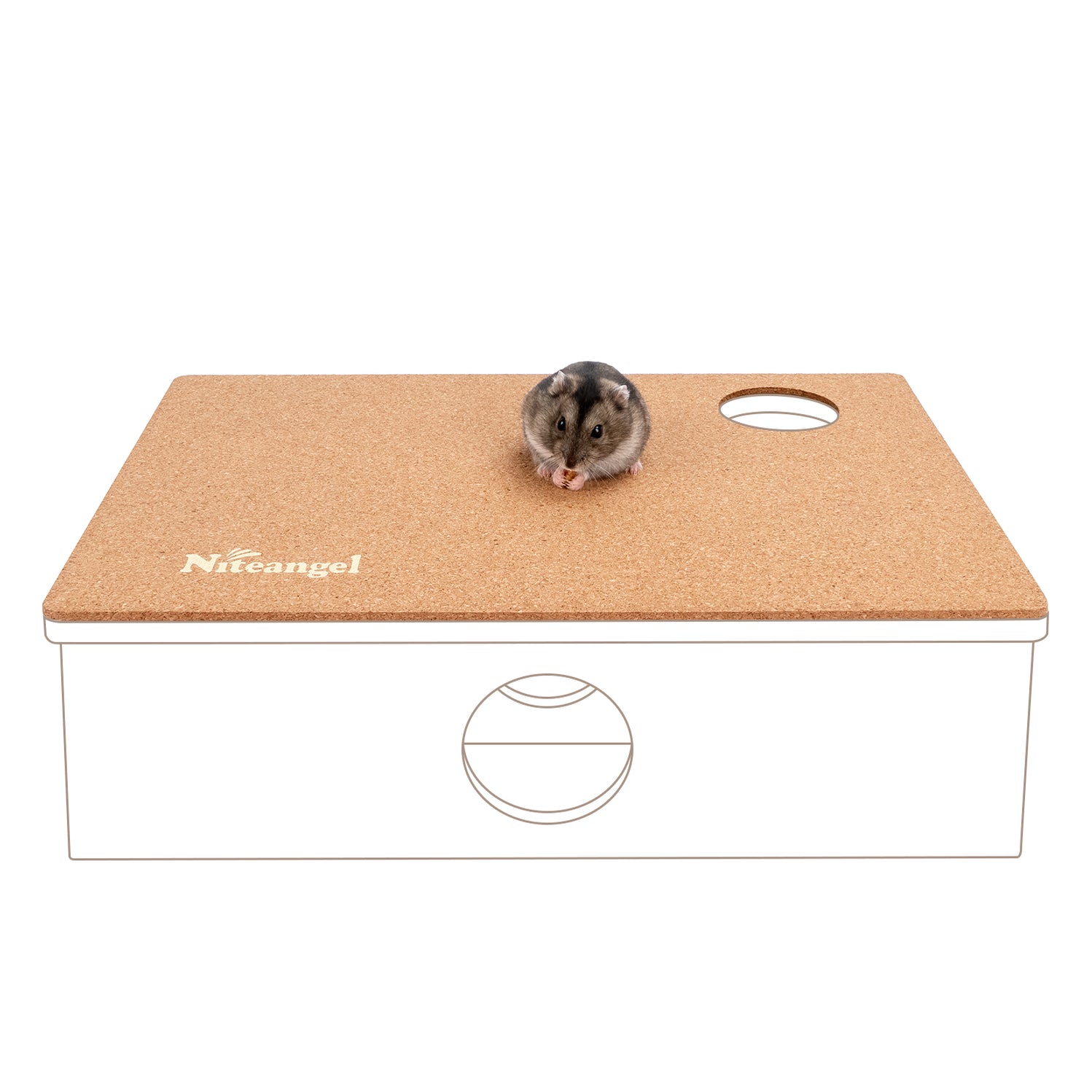 Niteangel Protective & WaterRepellent Cork Mat Suitable for The To