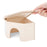 Niteangel Hamster House for Hamsters Gerbils Mice or Similar-Sized Pets (Triangle-Shaped Hamster Hut)