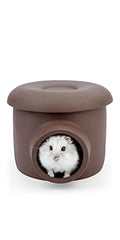 Niteangel Ceramic Hamster Tunnel & Tubes Hideout: for Dwarf Robo Syrian Hamsters Mice Rats or Other Small Animals